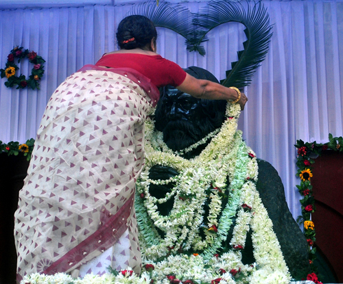 Tagore's birth anniversary celebration at Jorasanko