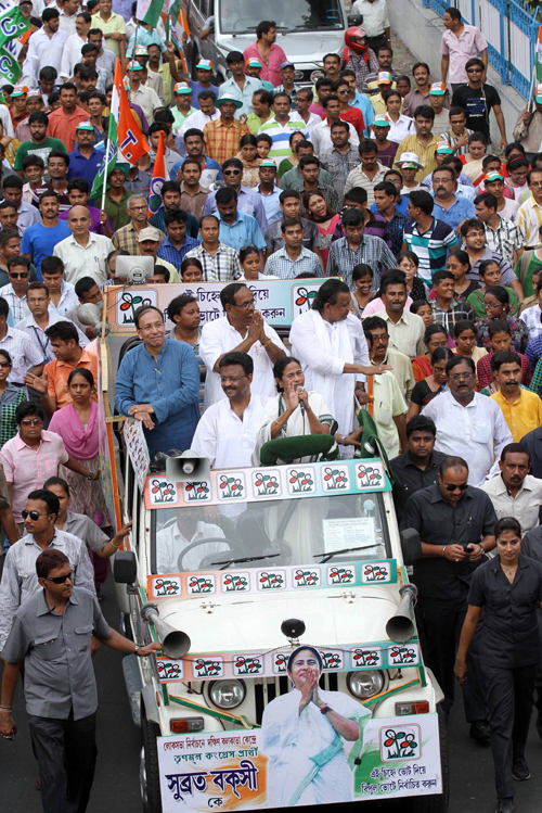Mamata holds rally in  Kolkata 