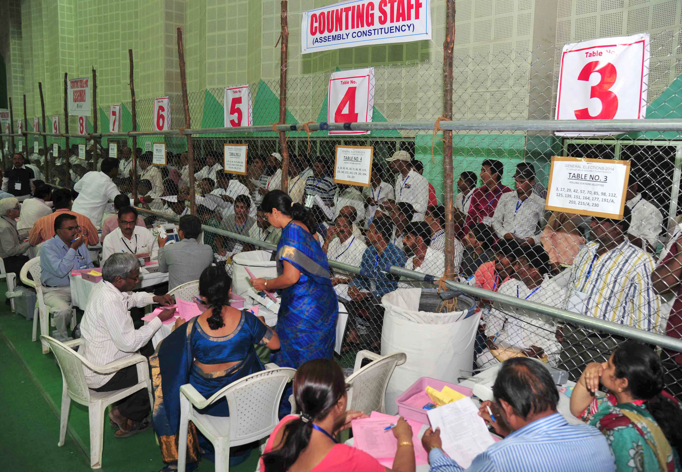 Counting Centre of General Election-2014