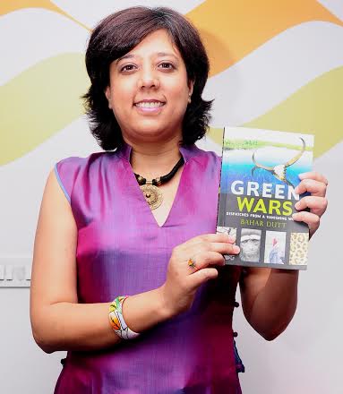 Bahar Dutt's book 'Green Wars' launched in Kolkata