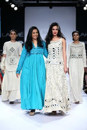 Sonal Singh Chauhan walks ramp at LFW