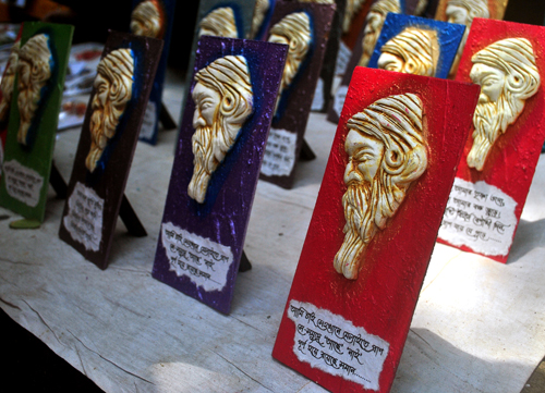 Tagore's birth anniversary celebration at Jorasanko