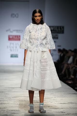  Pallavi Mohan showcases collection at WLIFW