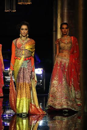 Shraddha Kapoor walks for JJ Valaya at IBFW