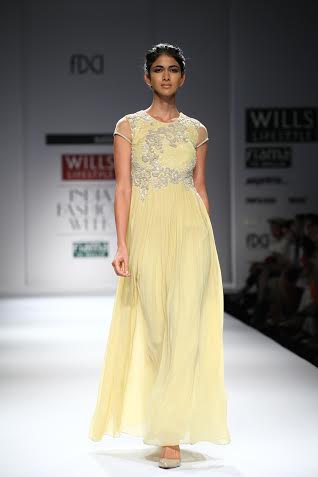 Models walk for Manish Gupta