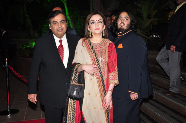 Starry affair at Salman Khan sister's wedding reception