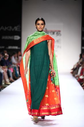 Designer Gaurang showcases collection at LFW