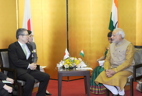 Narendra Modi in Japan