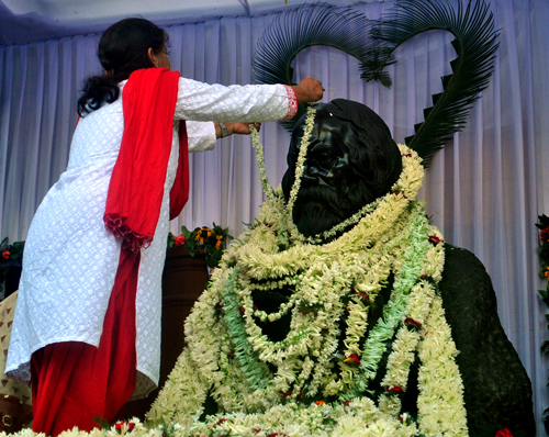 Tagore's birth anniversary celebration at Jorasanko