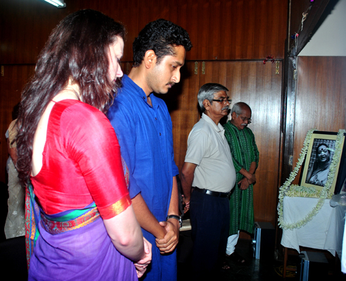 Condolence meet for Sunetra Ghatak