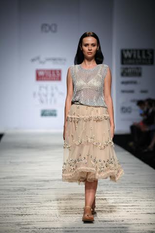  Pallavi Mohan showcases collection at WLIFW