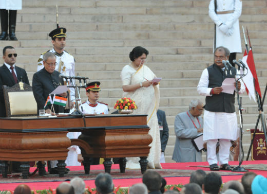 Narendra Modi takes oath as India's PM