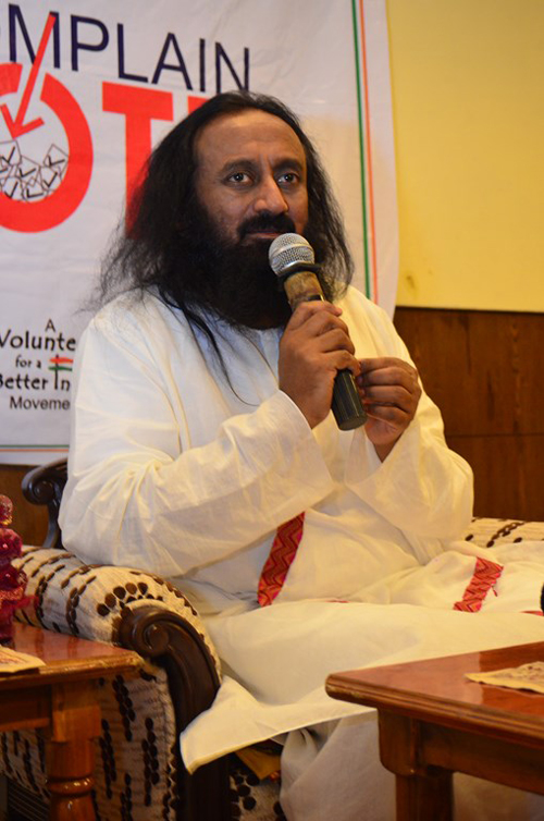 Sri Sri Ravi Shankar visits Kolkata