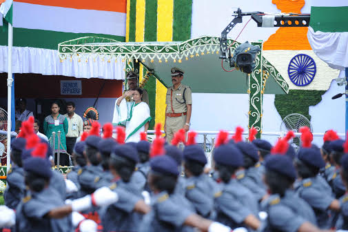 Independence Day celebrated in Kolkata