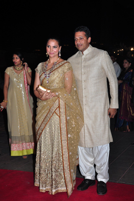 Starry affair at Salman Khan sister's wedding reception