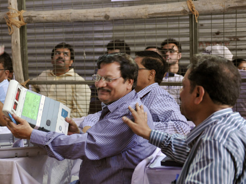 Counting Centre of General Election-2014