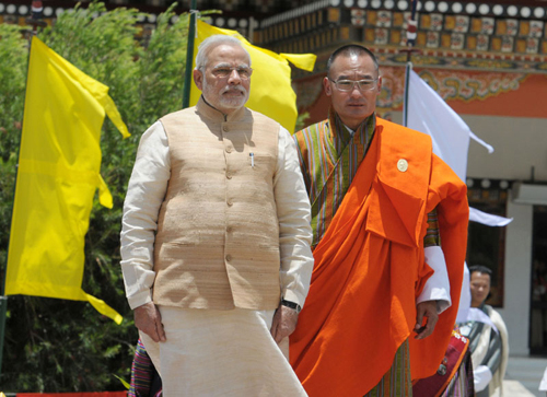Modi calls on Jigme Kesar Namgyel Wangchuck