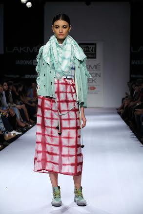Designer Karishma Shahani showcases collection at LFW