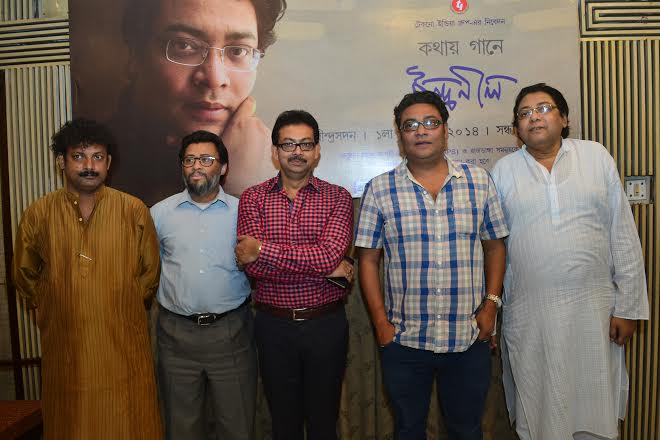 Singer Indranil interacts with media 