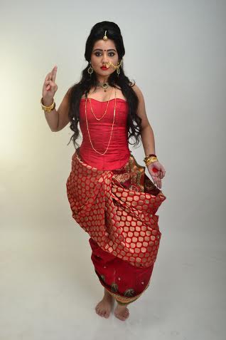 Mimi depicts 'The Fface of Durga'