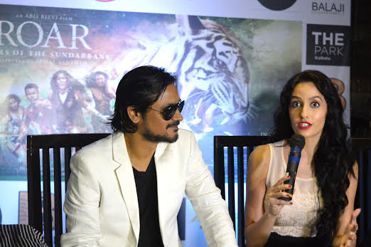 While shooting I had scars and bruises on legs: Roar actress Nora Fatehi 