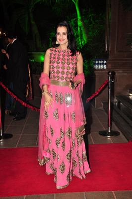 Starry affair at Salman Khan sister's wedding reception