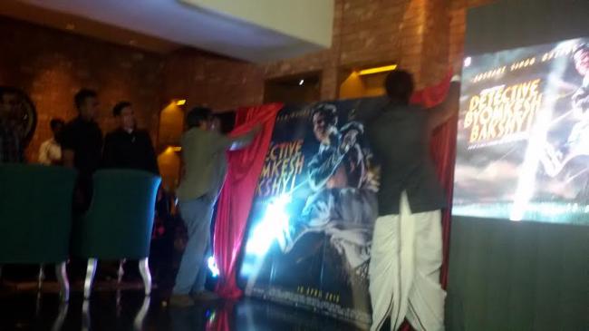 Dibakar launches poster of Byomkesh on day Japan had bombed Kolkata