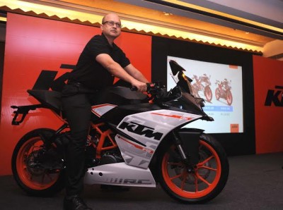 Bajaj Auto launches KTM RC390 and RC 200 in Kolkata