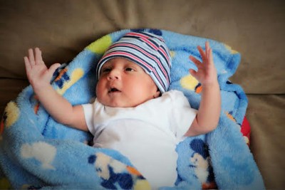 Veena Malik's son's day out!