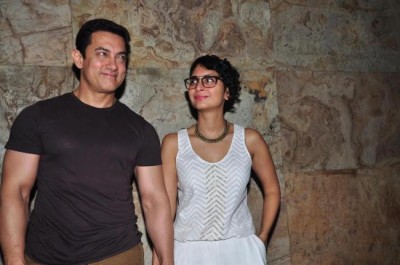 Mumbai: Aamir, Kiran hosts screening of documentary 'After My Garden Grows'
