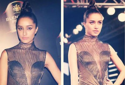 Shraddha Kapoor walks the ramp for Gaurav Gupta
