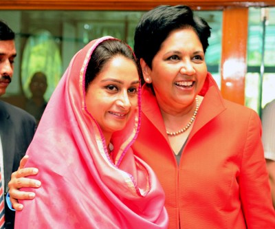 PepsiCo Chairman meets  Harsimrat Kaur Badal  