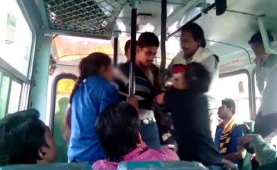 Haryana girls fight back molesters in bus, video goes viral