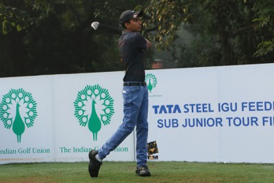 Udayjit Bhalotia sets the pace at Tata Steel All India Sub Junior & Feeder tour final