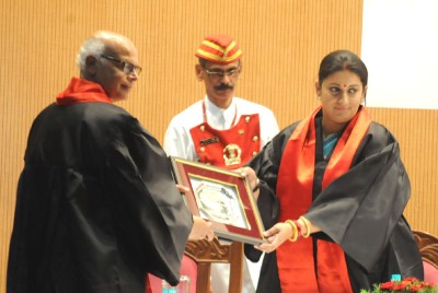 Irani attends IISER convocation