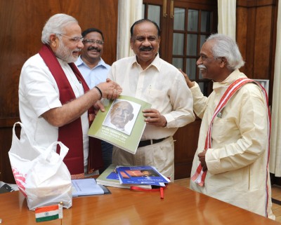 PM releases biography of Sardar Vallabhbhai Patel in Braille 