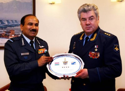 Russian Air Force chief arrives in India to enhance defence ties
