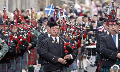 Pipefest kicks off Stirling's Big Weekend in Scotland
