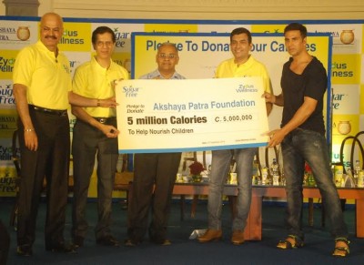SugarFree launches 'Donate Your Calorie' campaign with Akshay Kumar