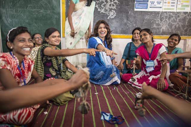 Priyanka Chopra inspires teenage girls to aim high with UNICEF