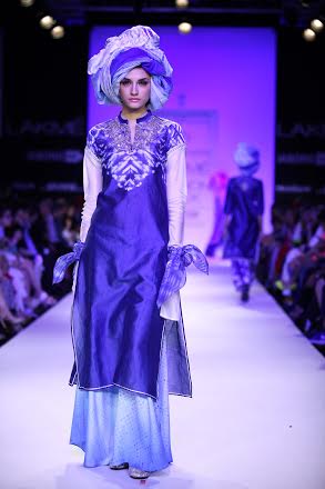 Krishna Mehta showcases collection at LFW