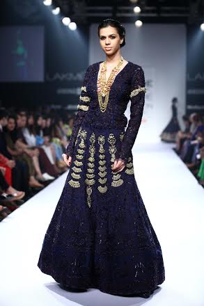 Monica- Karishma showcase collection at LFW
