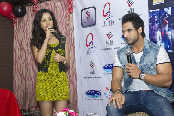 Actor Mohammad Nazim promotes his upcoming film in Kolkata