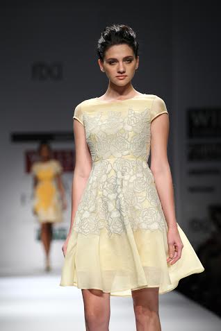 Models walk for Manish Gupta