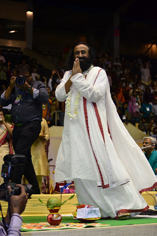 Sri Sri Ravi Shankar visits Kolkata