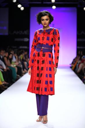 Designer Shruti Sancheti showcases collection at LFW