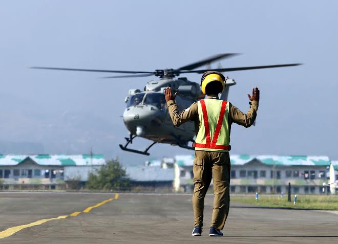 ARMY AND  INDIAN AIR FORCE(IAF) TEAMS IN ACTION DURING RELIEF