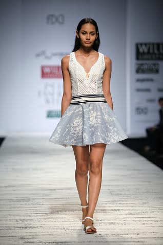  Pallavi Mohan showcases collection at WLIFW