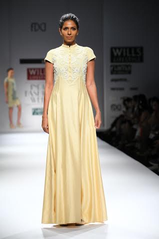 Models walk for Manish Gupta