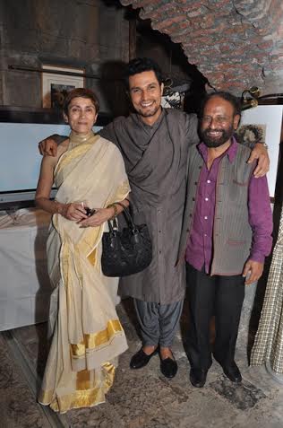 Wine and cheese party for Rang Rasiya team